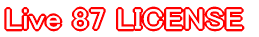 Live 87 LICENSE